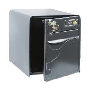 Boîte aux lettres BALTIC anthracite 2 portes 2 points de fermeture